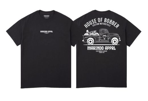 Marindo Leather T-Shirt "House of Bobber"